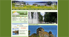 Desktop Screenshot of camping-apatin.net